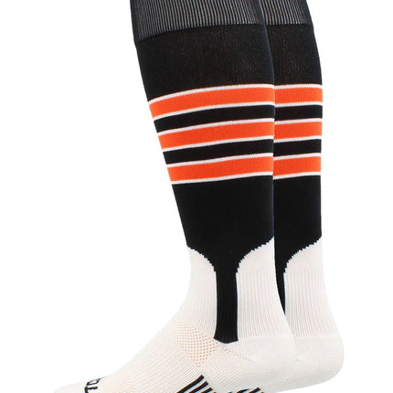 TCK Baseball Stirrup Socks with Stripes Pattern D DNOD5