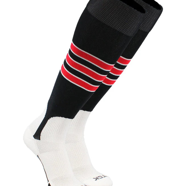 TCK Baseball Stirrup Socks with Stripes Pattern D DNOD5