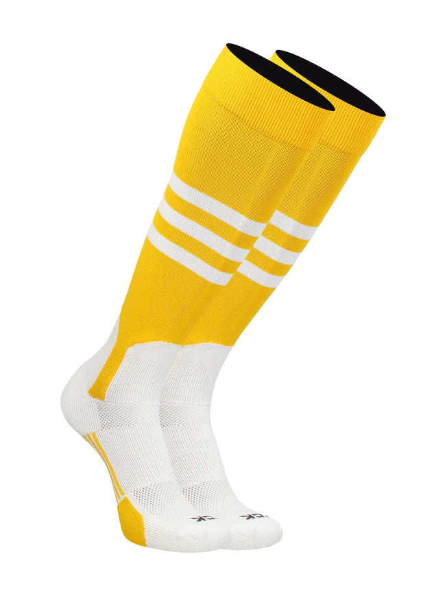 TCK Baseball Stirrup Socks with Stripes Pattern B DNOB5