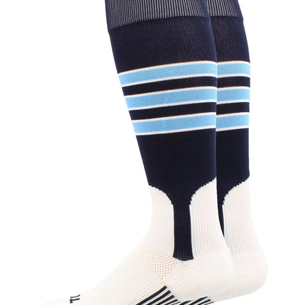 TCK Baseball Stirrup Socks with Stripes Pattern D DNOD5