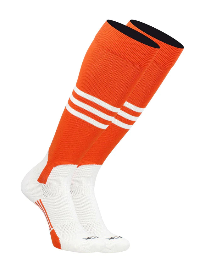 TCK Baseball Stirrup Socks with Stripes Pattern B DNOB5