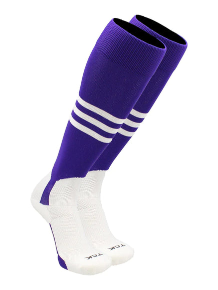 Chaussettes de baseball TCK à rayures motif B DNOB5
