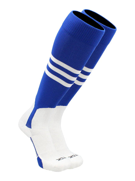 Chaussettes de baseball TCK à rayures motif B DNOB5
