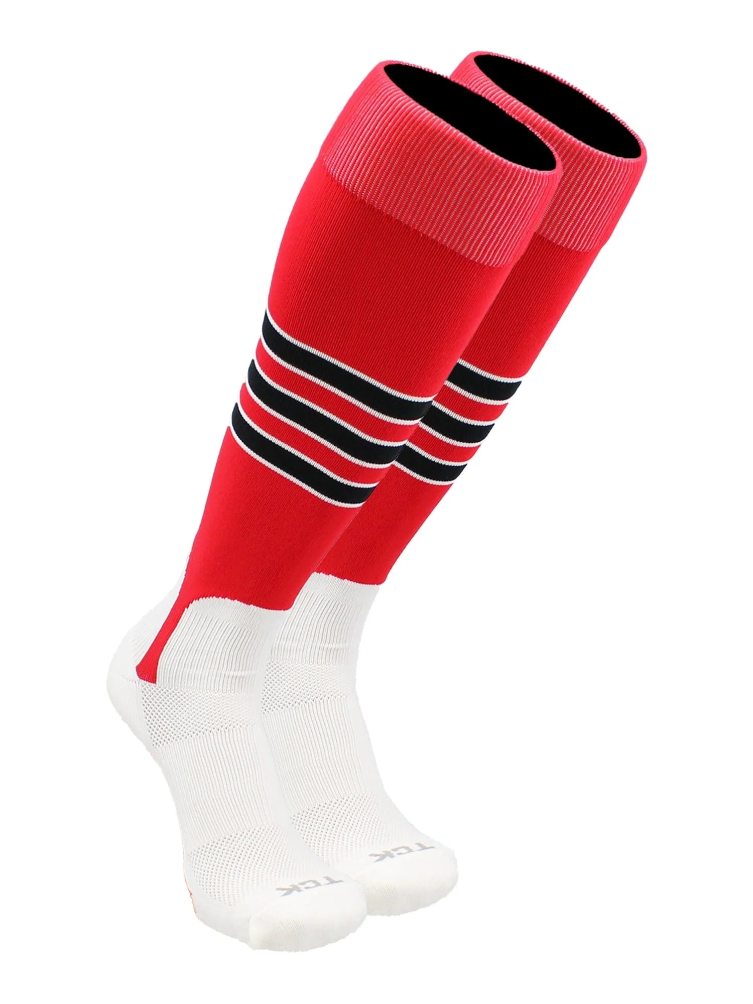TCK Baseball Stirrups Medium (200F, 5in) White, Navy, Baby TCK Baseball Stirrups Medium (200F, 5in) White, Navy, Baby