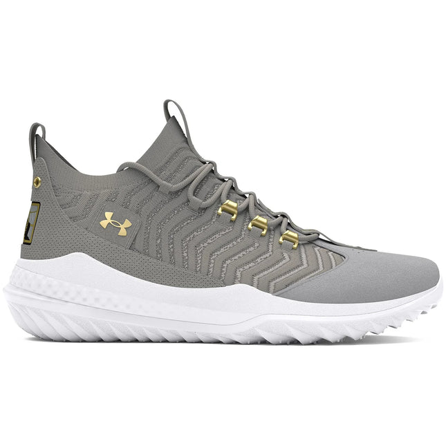 Chaussures de baseball UA Harper 9 grises pour homme 3027443-100 