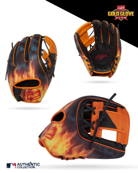 Gants Rawlings Gold Club, mai 2025, REV1X, 11,75 pouces, REV205-2BO