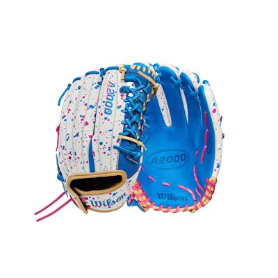 Wilson A2000 2025 Love of the moment Fastpitch Glove T125 White/BL/BL 12.5''