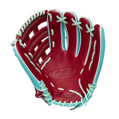 Wilson 2025 Fall A2K MY7 Teal/Seafoam/Red 12.5''