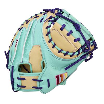Wilson 2026 Spring A2K 1734 Catchers Glove Seafoam/Blond 34''