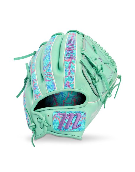 Marucci Cypress Lizard Skins Series Baseball Glove Mint/Coral Camo 12" MFGCYLS45K2