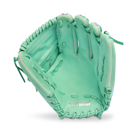 Marucci Cypress Lizard Skins Series Baseball Glove Mint/Coral Camo 12" MFGCYLS45K2