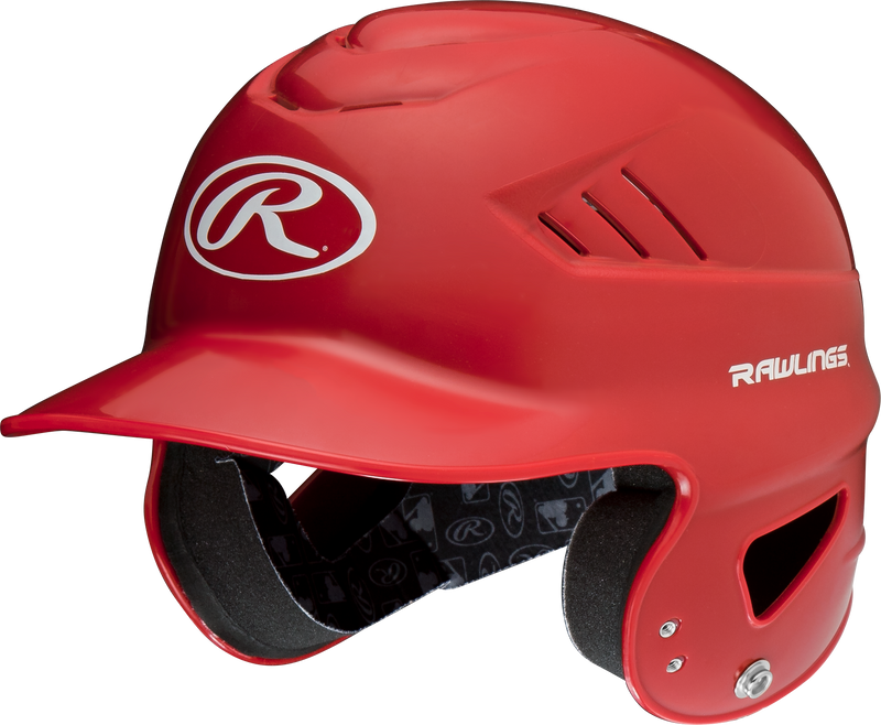 Rawlings Coolflo Batting Helmet RCF RED JR