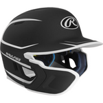 Rawlings Mach Matte 2-Tone Helmet W/Extender Left-Handed Batter - Baseball 360
