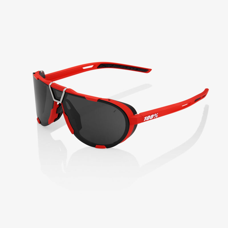 100% WESTCRAFT - Soft Tact Red - Black Mirror Lens