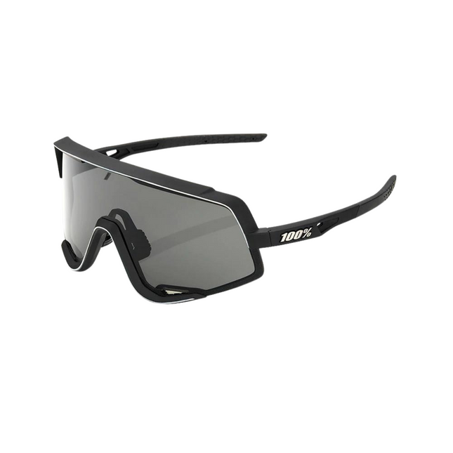 100% Glendale - Soft Tact Black - Smoke Lens