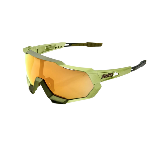 100% Speedtrap - Viperidae métallisé mat - Lentille miroir multicouche bronze