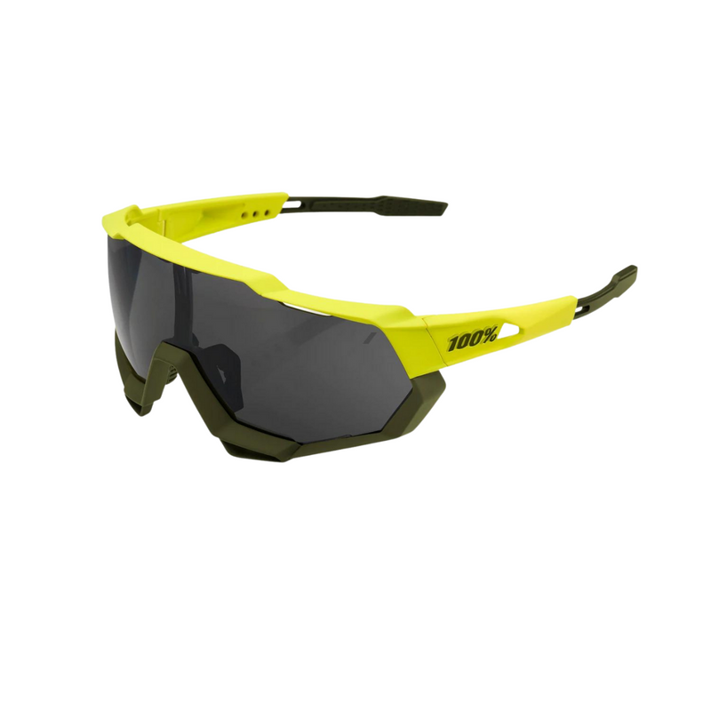 100% SPEEDTRAP - Soft Tact Banana - Black Mirror Lens