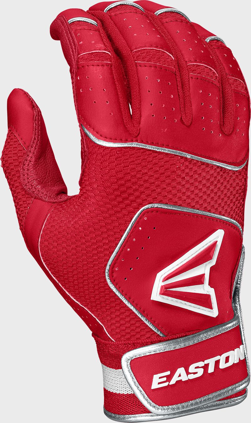 Easton Youth Walk Off Nx Batting Gloves Red/Red XL