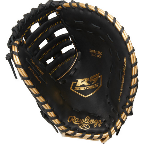 Rawlings R9 Baseball 12.5" First Base R9FM18BG