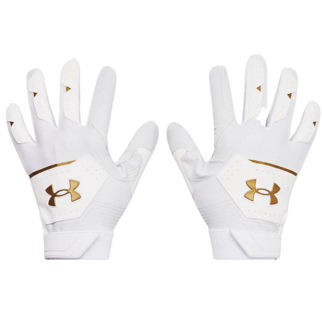 UA Clean Up 21 Batting Glove White 1365461-101