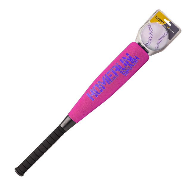 Batte et balle en mousse Easton Homerun Smash rose/violet