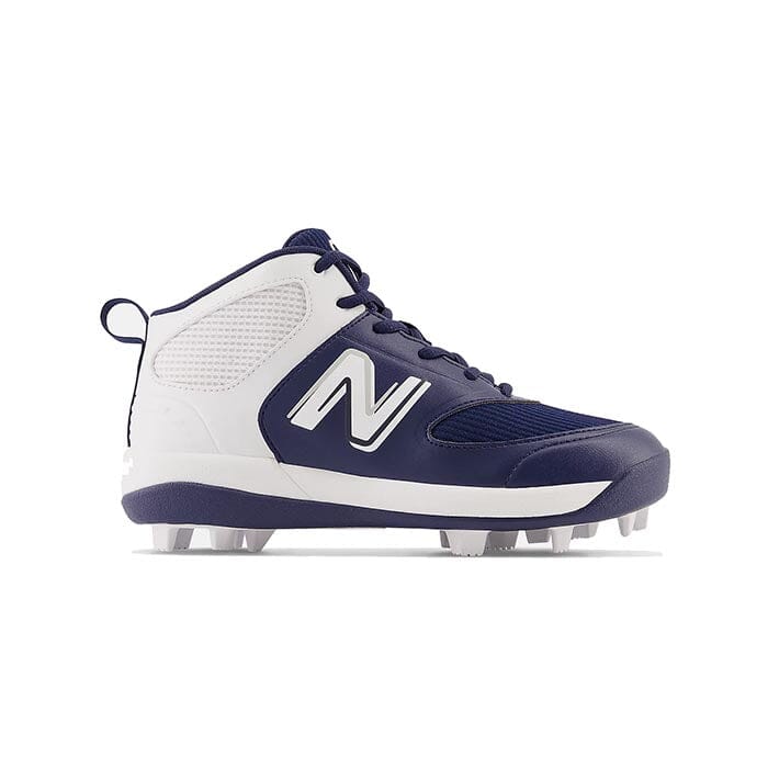 New balance youth on sale baseball cleats navy