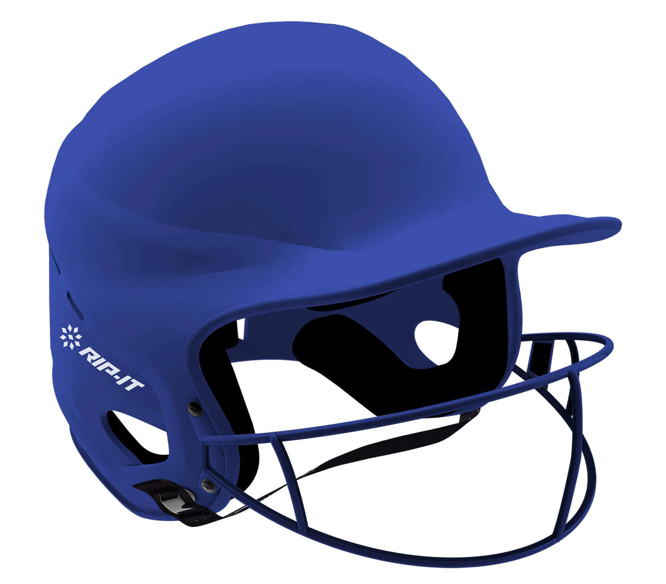 flat blue football helmets Rip-it VISION PRO MATTE SOFTBALL BATTING HELMET – Baseball 360