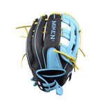 MIKEN PRO SERIES GLOVES - H-WEB 13" LIMITED EDITION COLOURWAY BLACK / CAROLINA BLUE / OPTIC YELLOW MPRO130-6BCB