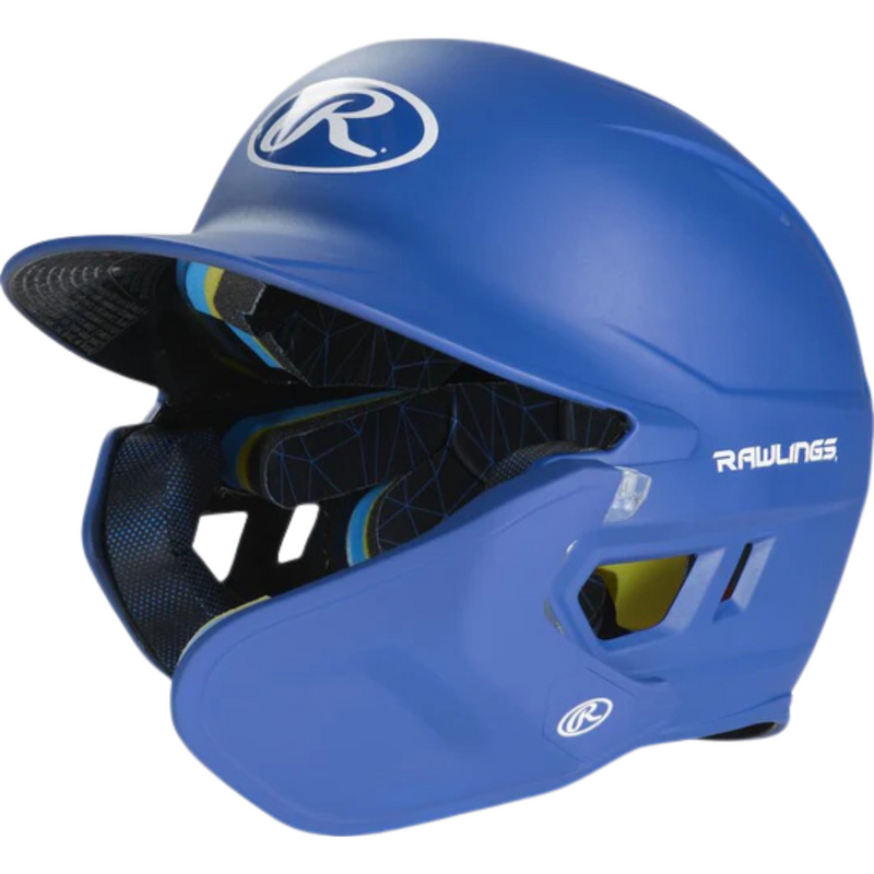 Rawlings MACH Matte Helmet w/Adj Face Guard Royal