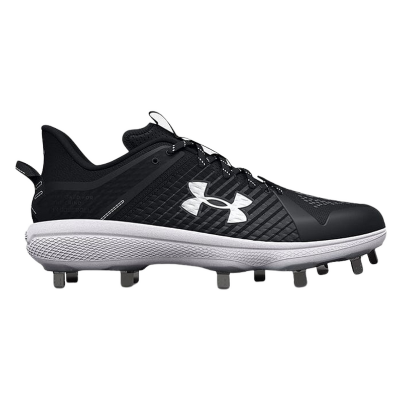 UnderArmour Hommes UA Yard Low Metal Baseball Cleats Noir 3025592-001