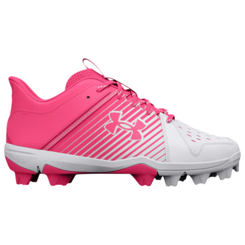 Crampons de baseball UnderArmour Boys UA Leadoff Low RM Jr. rose 3025600-100