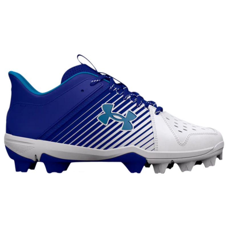 Crampons de baseball junior UA Leadoff Low RM pour garçons UnderArmour Royal 3025600-400