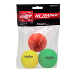 Les balles de base-ball en mousse de Rawlings HITTRAIN