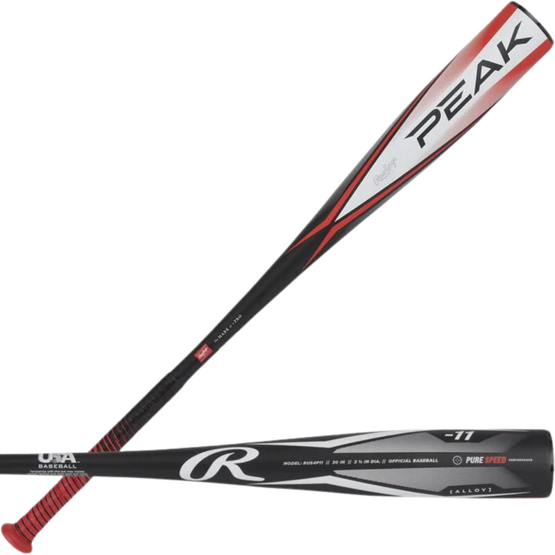 Rawlings Peak -11 (2 5/8" Barrel) USABB Baseball bâton RUS4P11