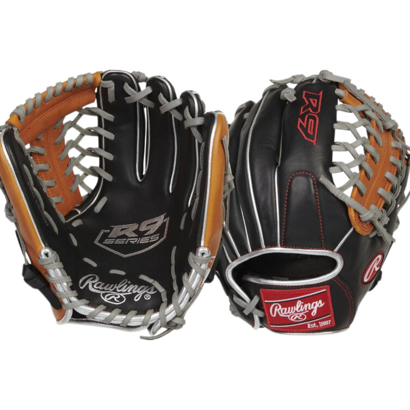 Gant de baseball Rawlings R9 Baseball Contour Series 11 1/2" R9115U-4BT