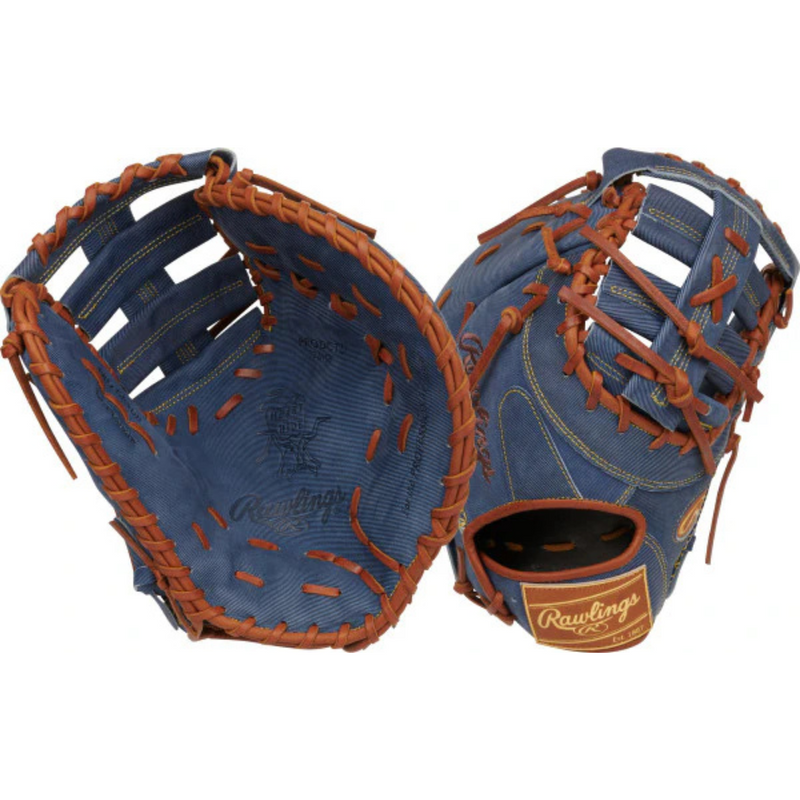 Rawlings HOH Denim Gloves - RGGC - October 2024 Mitaine de première base PRODCTD 13''.