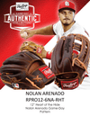 SÉRIE "HEART OF THE HIDE" DE RAWLINGS - COLLECTION MLB - NOLAN ARENADO