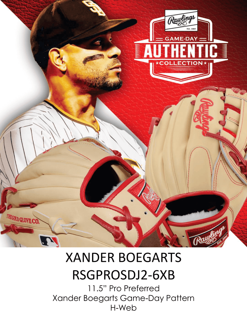 SÉRIE "PRO PREFERRED" DE RAWLINGS - COLLECTION MLB - XANDER BOEGARTS