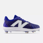 New Balance Low Baseball Cleats Bleu Blanc L4040TB7