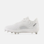 New Balance Low Baseball Cleats White Grey L4040TW7