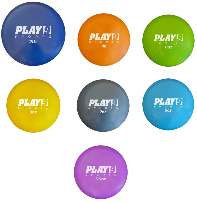 Play9 Sports Ballistic Throwing Plyo Ball Set No Seams BALLSET