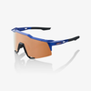 100% SPEEDCRAFT - Gloss Cobalt Blue - HiPER Copper Mirror Lens