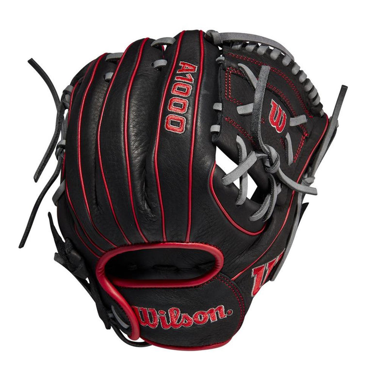 A1000 X2 w/Pedroia Fit 11" Noir/Gris/Rouge Lancer de la main droite