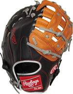 Gant de baseball Rawlings R9 Baseball" Contour Series First Baseball Mitt 12" R9FMU-17BT