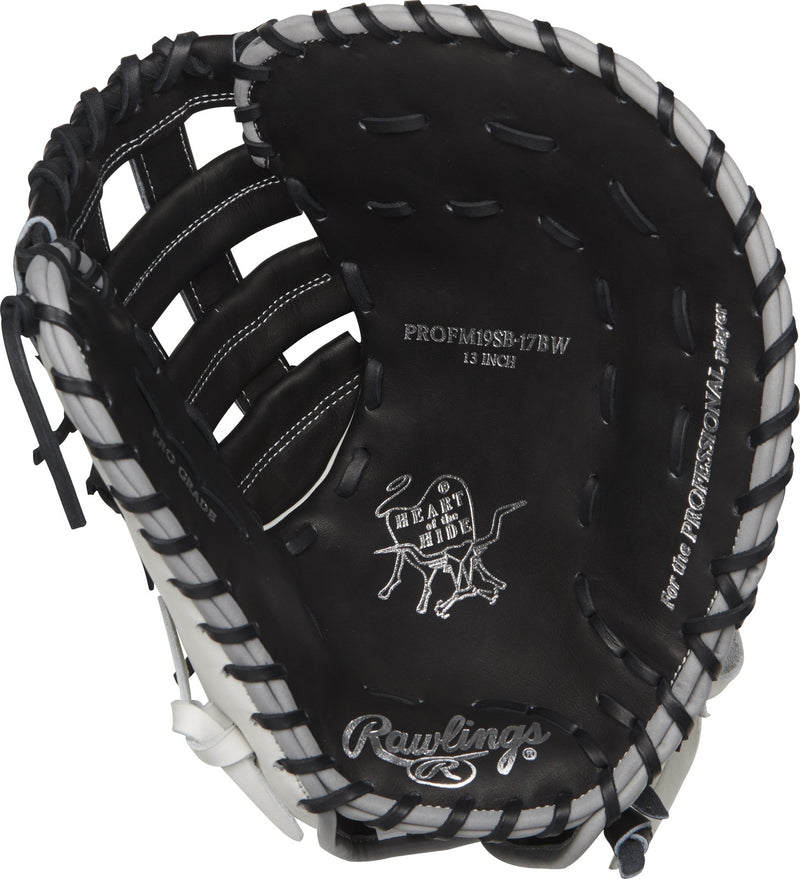 Balle molle de première base Rawlings HoH 13" PROFM19SB-17BW