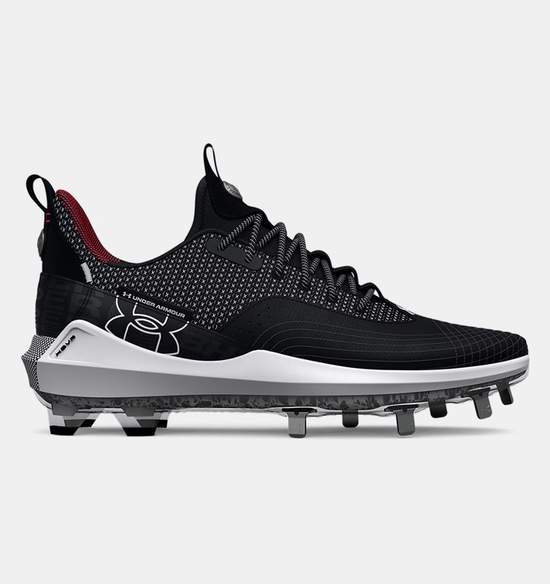 Crampons de baseball UA Harper 7 Low ST Metal Noir 3025582-001 UnderArmour Hommes