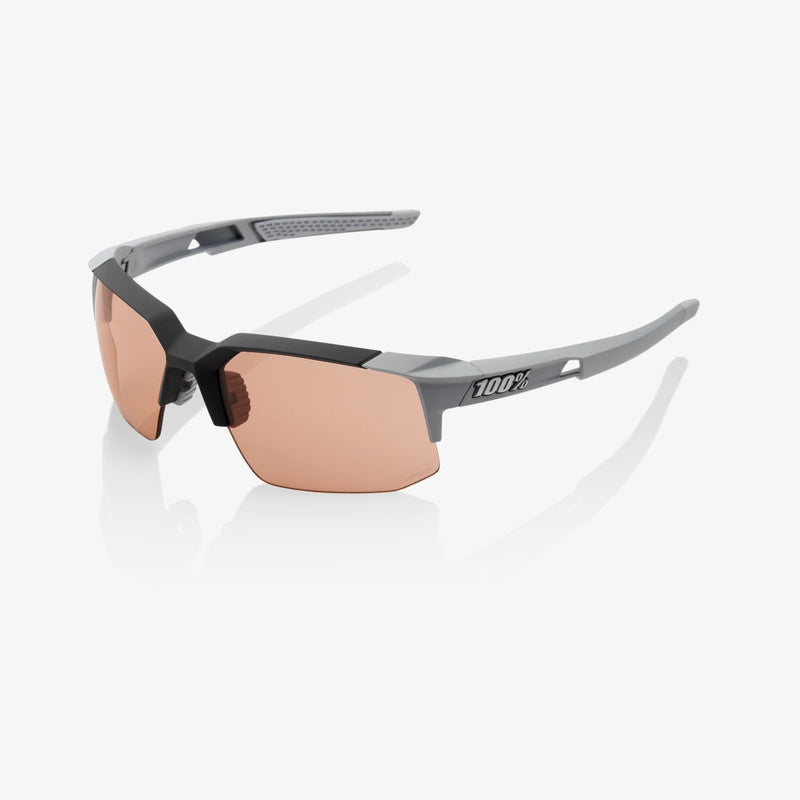 100% SPEEDCOUPE - Gris pierre Soft Tact - Oculaire HiPER Coral