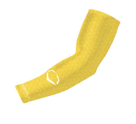 Le manchon de bras d'Evoshield évoque la jeunesse jaune