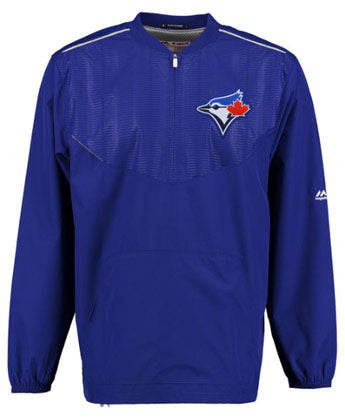 Veste d'entraînement Majestic MLB Blue Jays