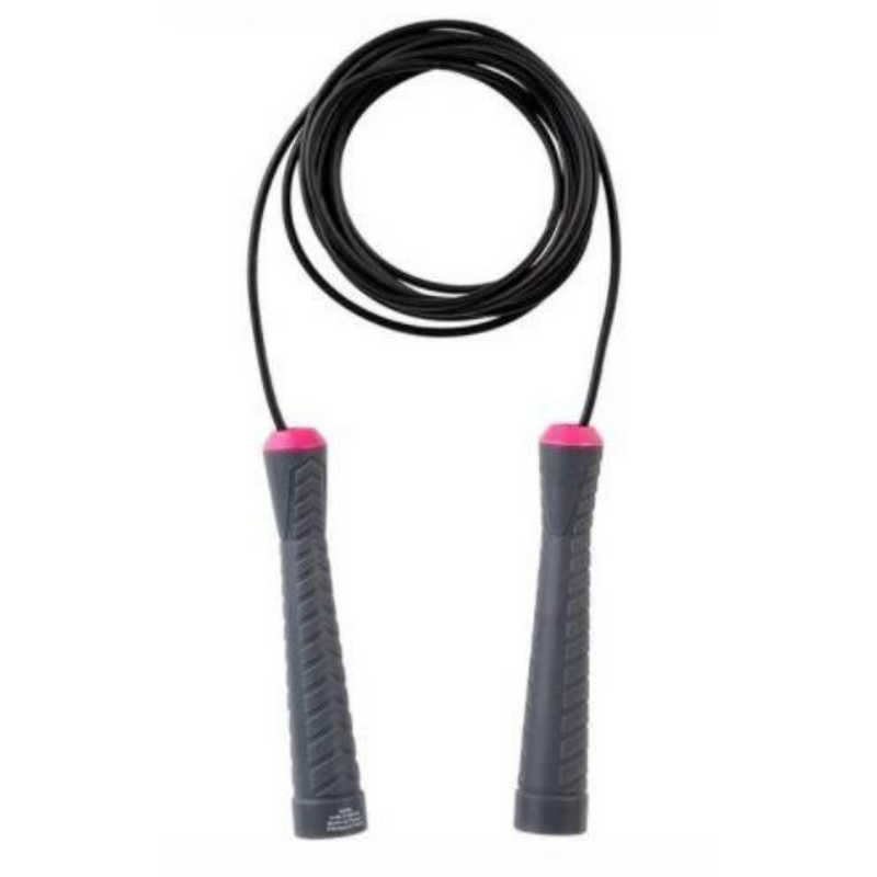 Nike Fundamental Speed Rope Gris foncé / Rose vif - Baseball 360